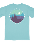 Nature Backs Comfort Colors Camping Chalky Mint Short Sleeve T-Shirt | Nature-Inspired Design on Ultra-Soft Fabric