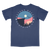 Nature Backs Comfort Colors Cliff Navy Short Sleeve T-Shirt | Nature-Inspired Design on Ultra-Soft Fabric