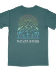 Nature Backs Comfort Colors Daybreak Spruce Short Sleeve T-Shirt | Nature-Inspired Design on Ultra-Soft Fabric