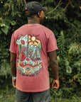 Nature Backs Comfort Colors Enchanted Brick Short Sleeve T-Shirt | Nature-Inspired Design on Ultra-Soft Fabric