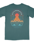 Nature Backs Comfort Colors Prism Spruce Short Sleeve T-Shirt | Nature-Inspired Design on Ultra-Soft Fabric