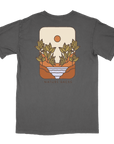 Nature Backs Comfort Colors Revive Charcoal Short Sleeve T-Shirt | Nature-Inspired Design on Ultra-Soft Fabric