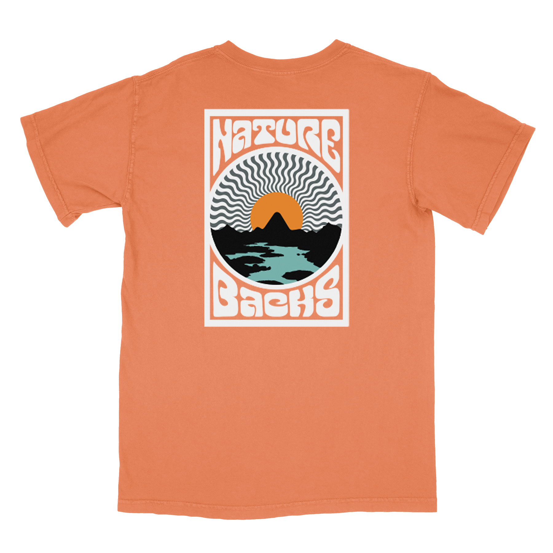 Nature Backs Comfort Colors Sublime Yam Short Sleeve T-Shirt | Nature-Inspired Design on Ultra-Soft Fabric