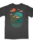 Nature Backs Comfort Colors Solace Black Short Sleeve T-Shirt | Nature-Inspired Design on Ultra-Soft Fabric