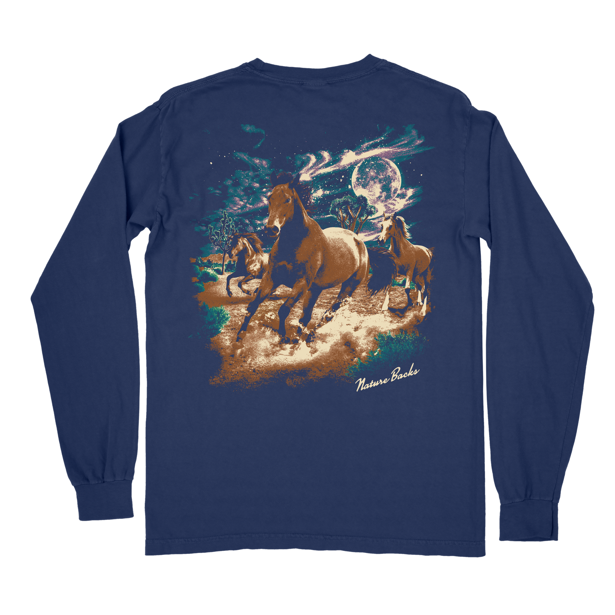 Freedom - Wild Horses Long Sleeve