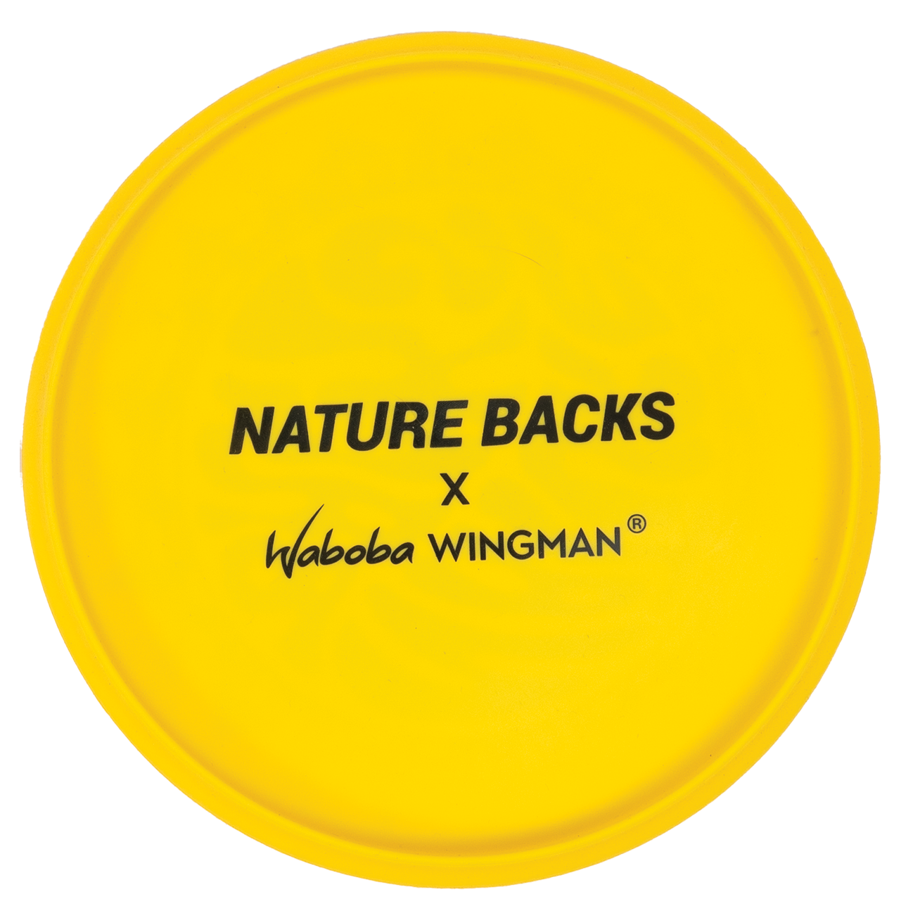 Nature Backs X Waboba Wingman Flying Disc Collab | Nature Backs Sublime Wingman Flying Disc is a Foldable Silicone disc - Made for Indoors or Outdoors