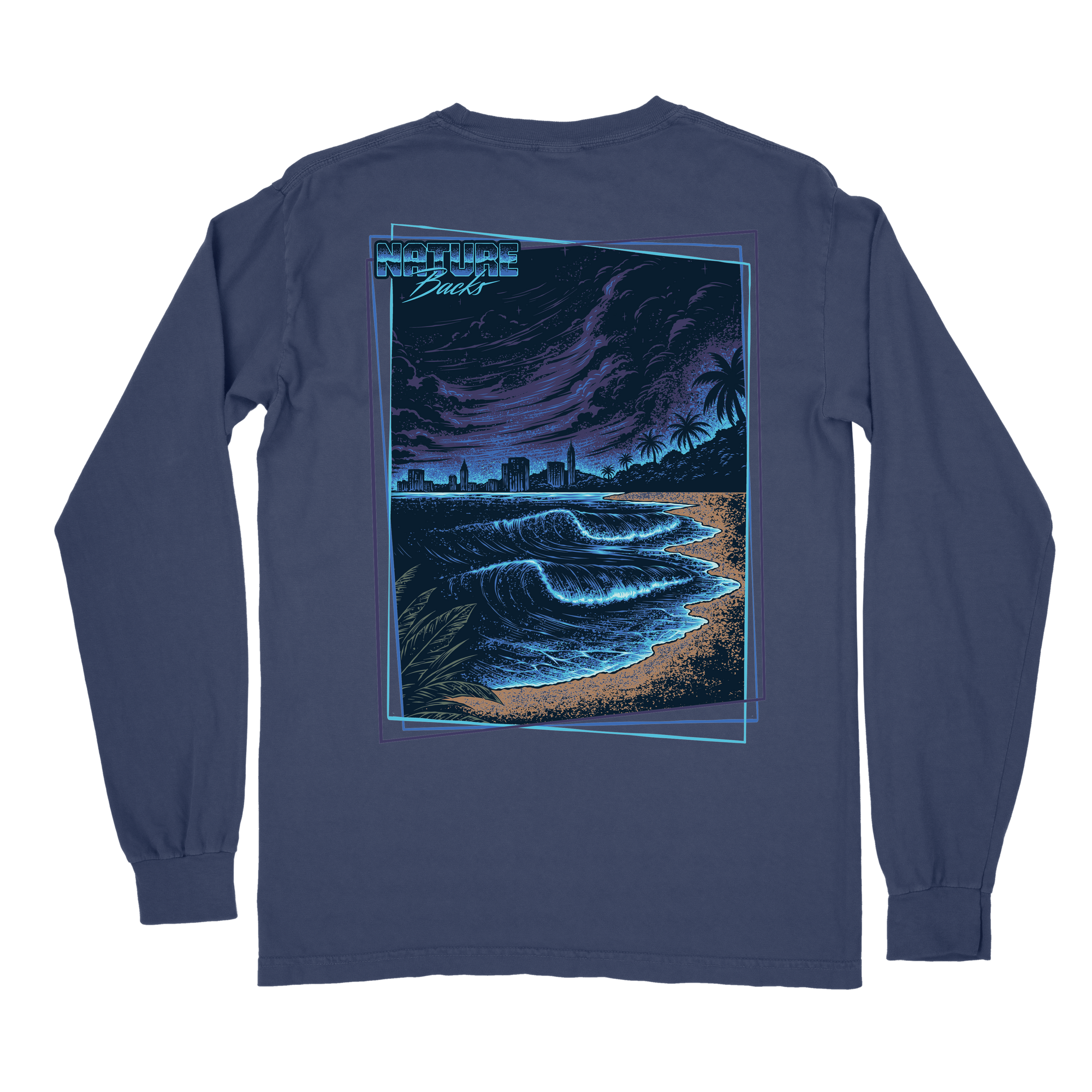 Bioluminescent Wave Long Sleeve
