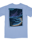 Bioluminescent Wave (Washed Denim)