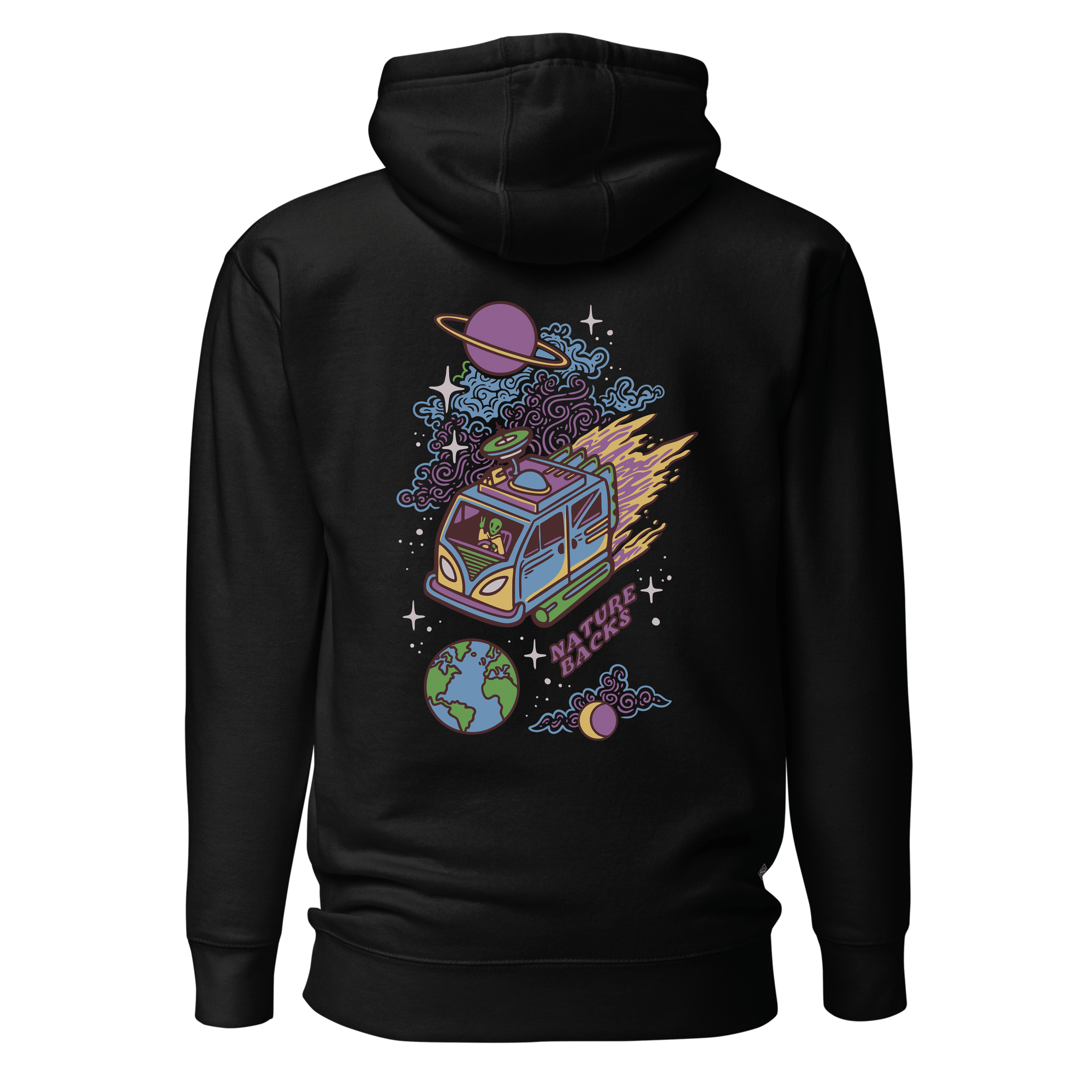 Space Trip - Comet 3I/Atlas Hoodie – Nature Backs