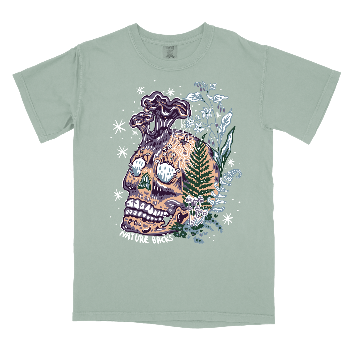 Blooming Bones Front Print