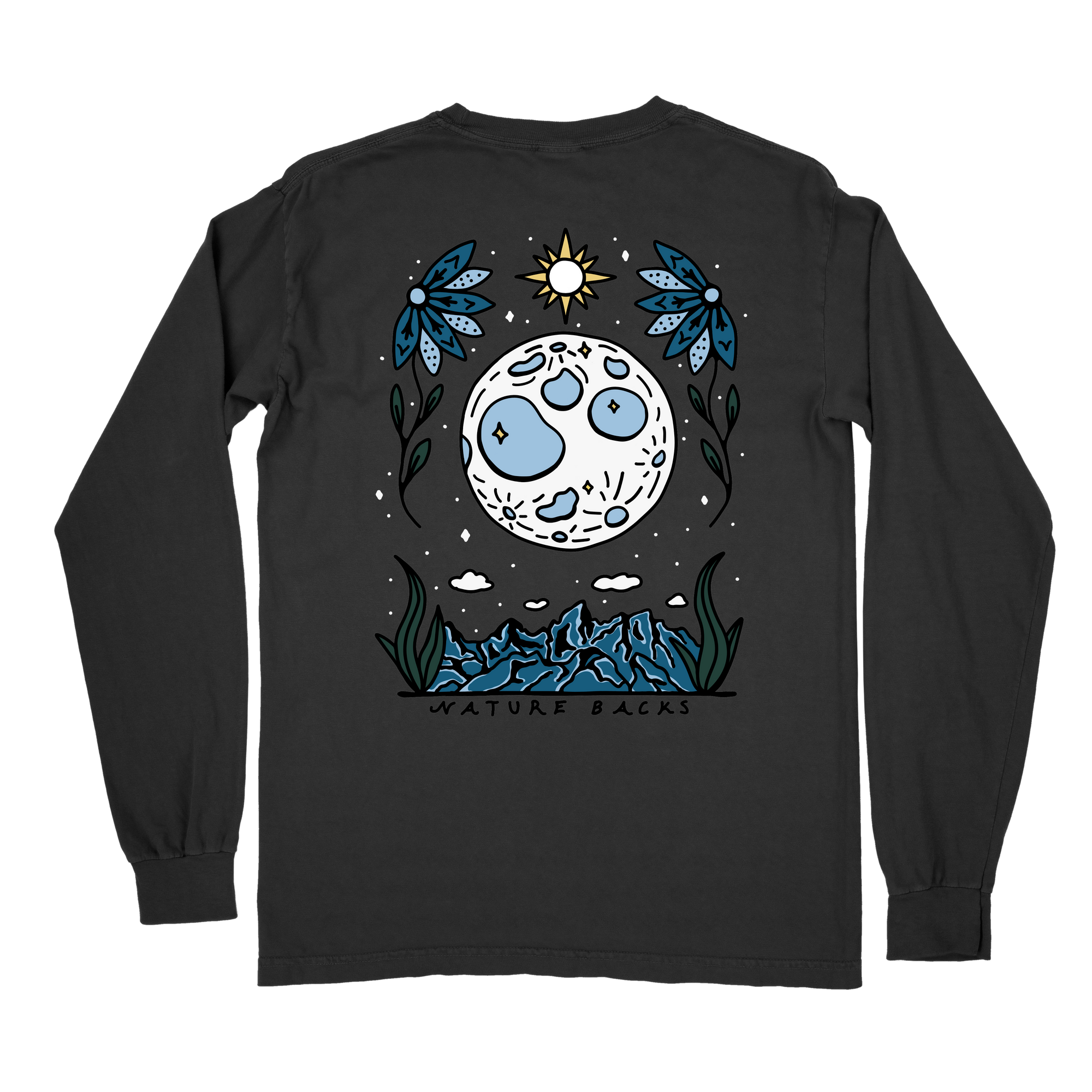 Blue Moon Long Sleeve (Black)