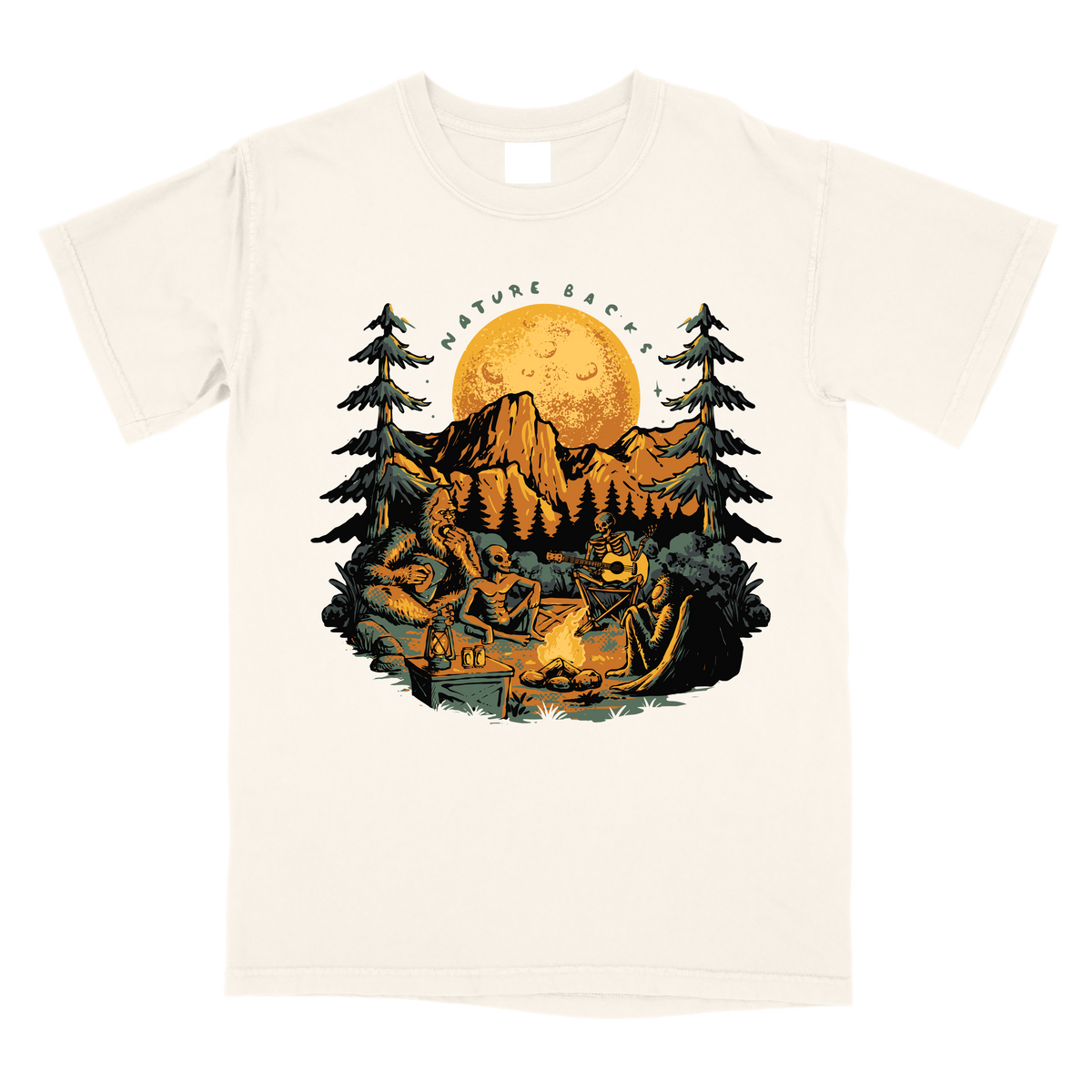 Camp Cryptid Front Print