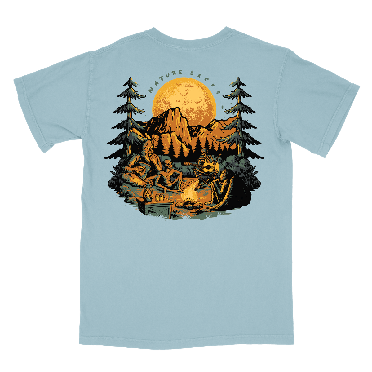 Camp Cryptid (Alpine Blue)