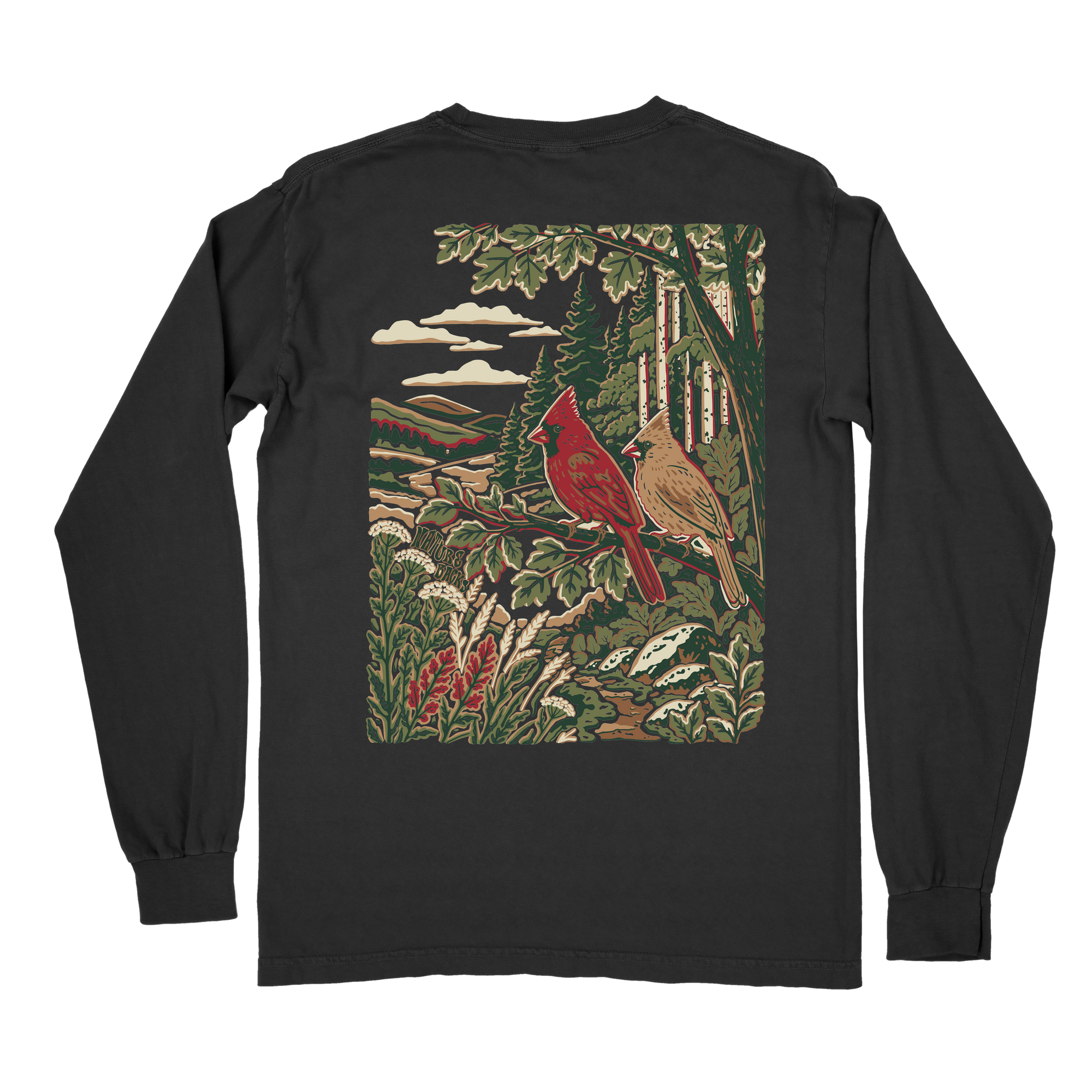 Crimson Cardinal Long Sleeve