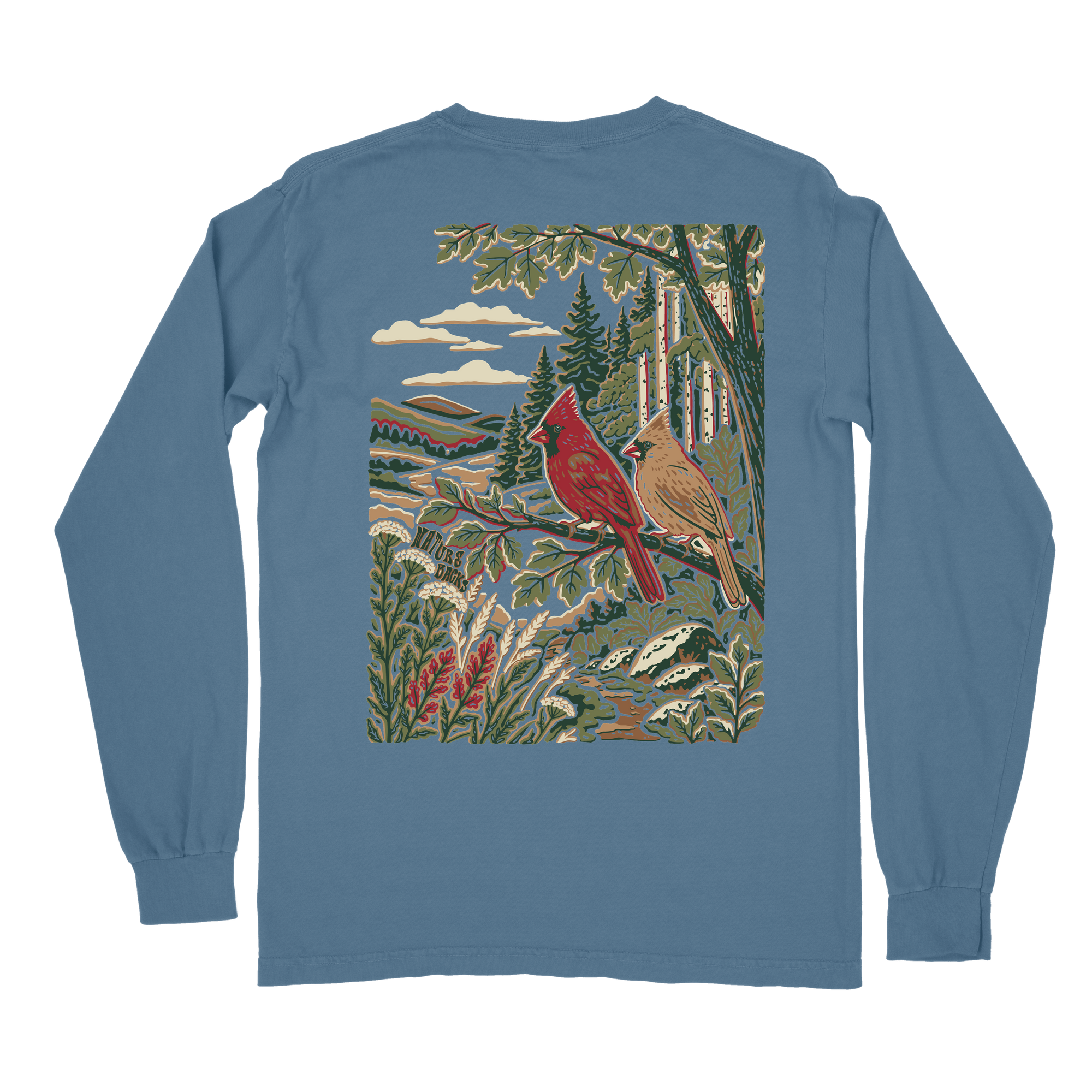 Crimson Cardinal Long Sleeve