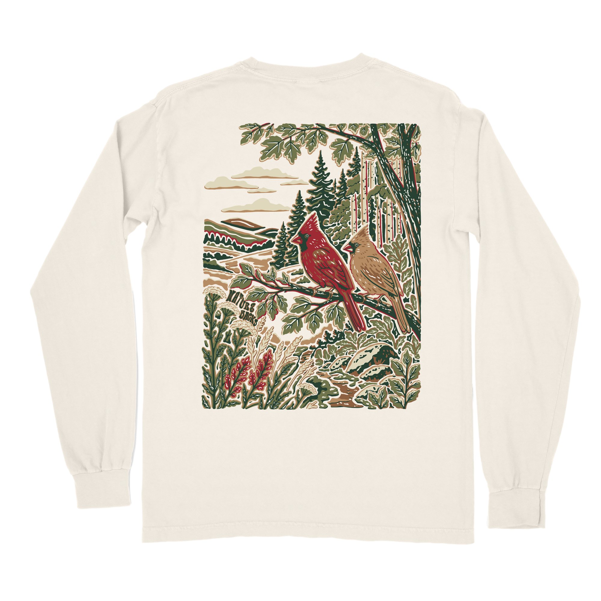 Crimson Cardinal Long Sleeve