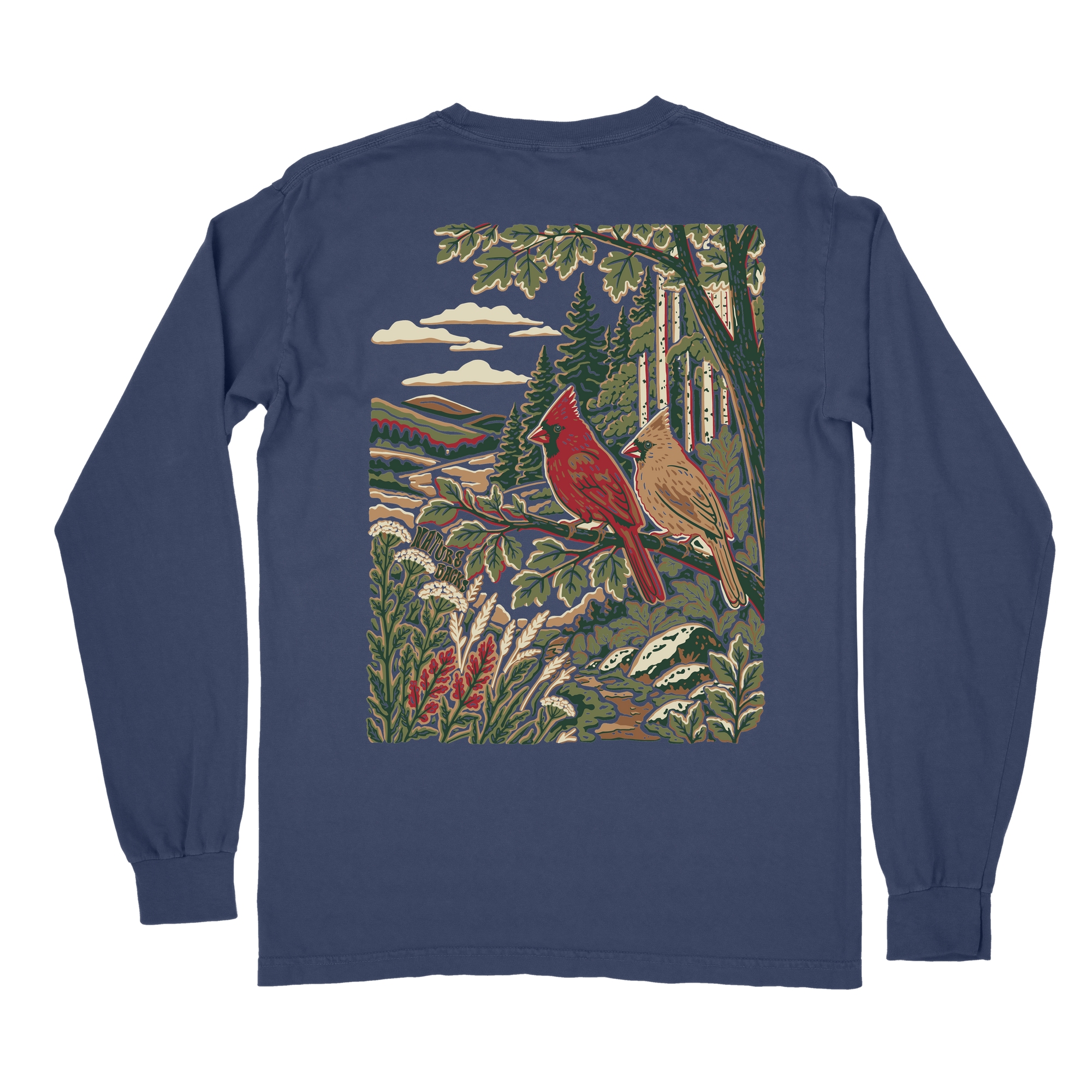 Crimson Cardinal Long Sleeve