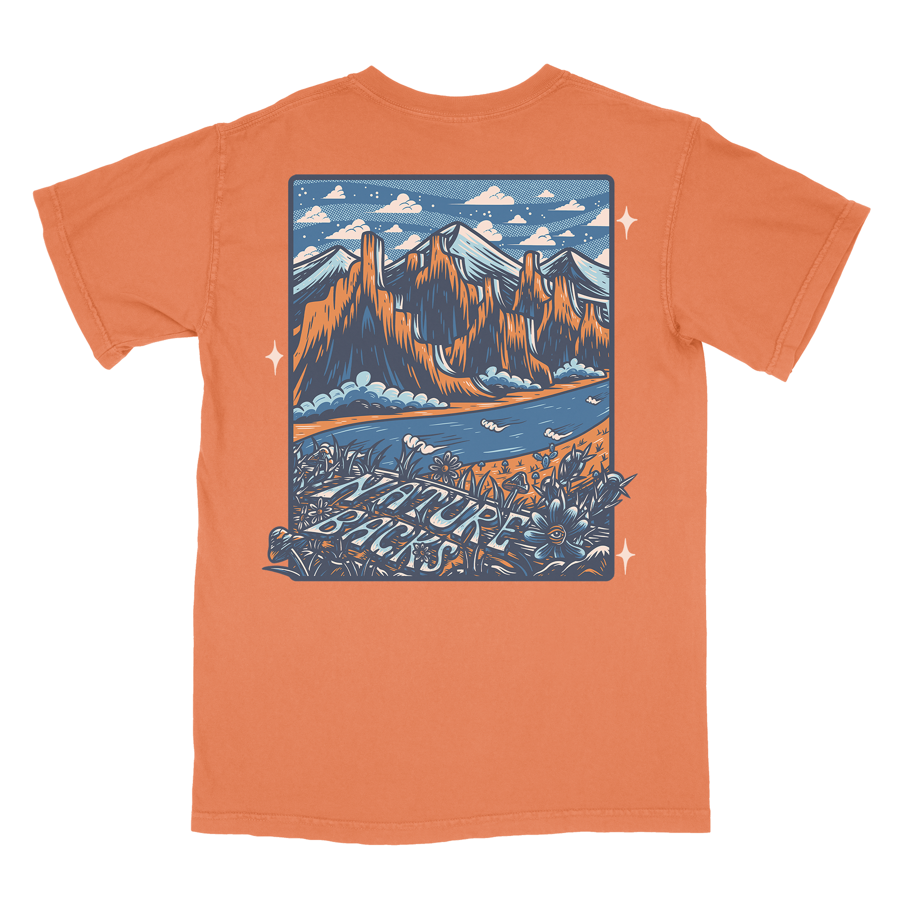 Nature Backs Comfort Colors Summit Harvest Short Sleeve T-Shirt | Nature-Inspired Design on Ultra-Soft Fabric