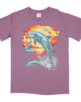 Dolphin Symphony Front Print