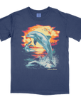Dolphin Symphony Front Print