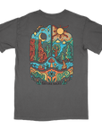 Nature Backs Comfort Colors Enchanted Charcoal Short Sleeve T-Shirt | Nature-Inspired Design on Ultra-Soft Fabric