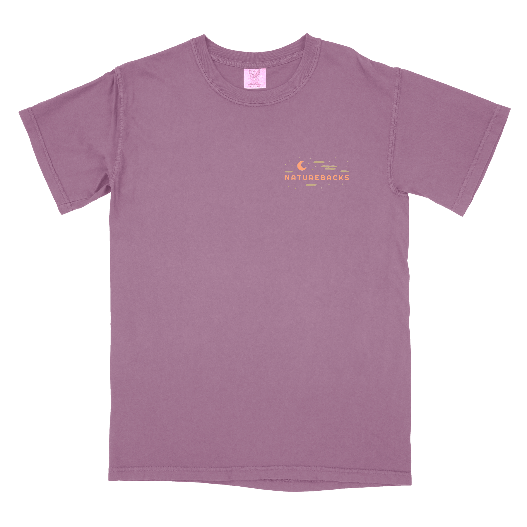 Nature Backs Comfort Colors Evergreen Berry Short Sleeve T-Shirt | Nature-Inspired Design on Ultra-Soft Fabric