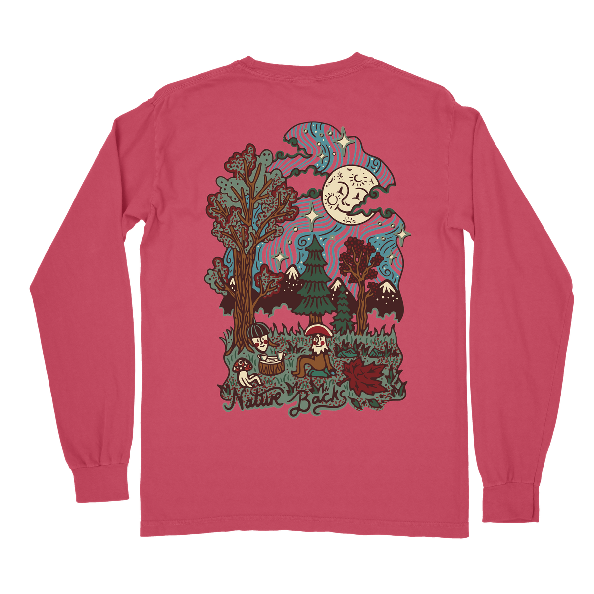 Fall Moon Long Sleeve