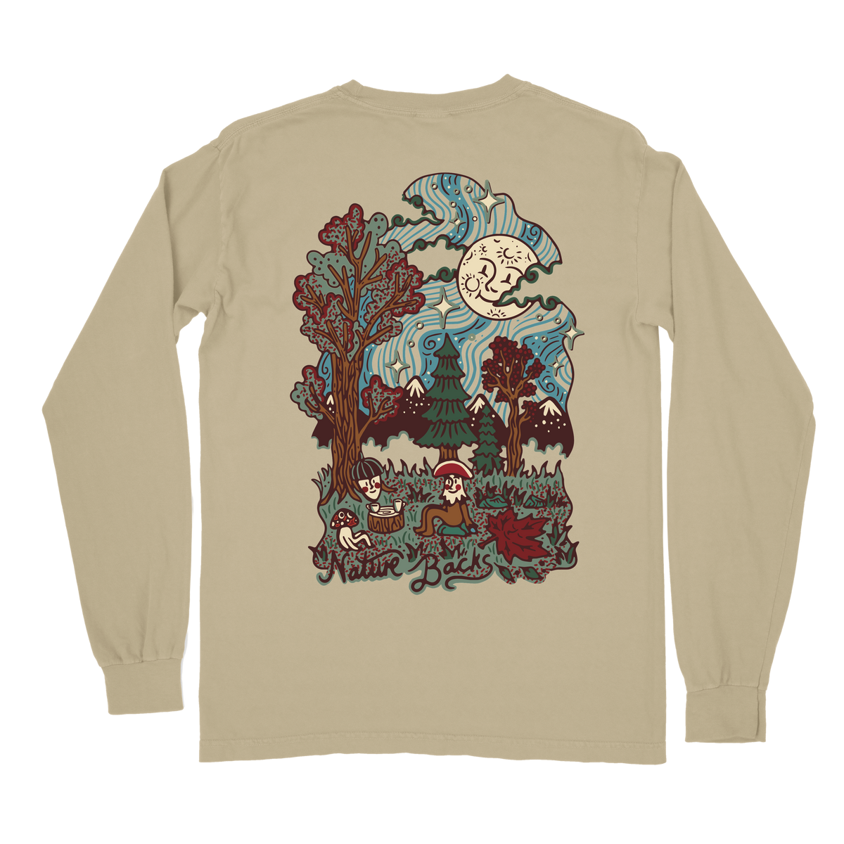 Fall Moon Long Sleeve