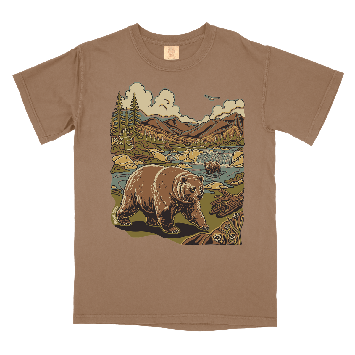 Fat Bear Front Print