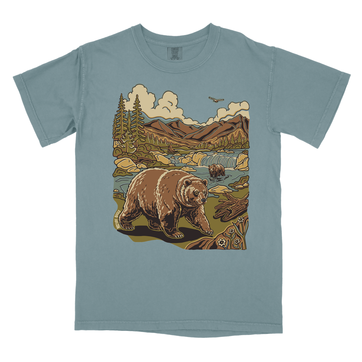 Fat Bear Front Print