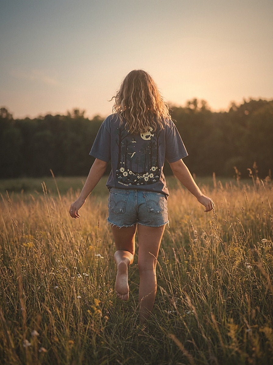 Fireflies Front Print