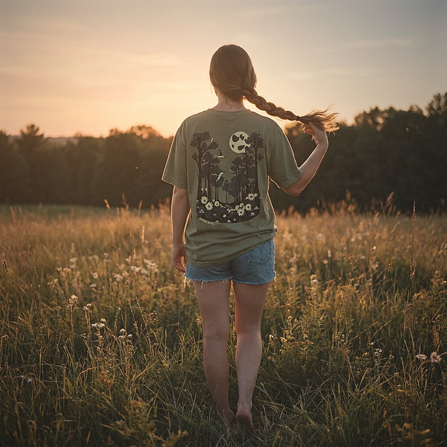 Fireflies Front Print