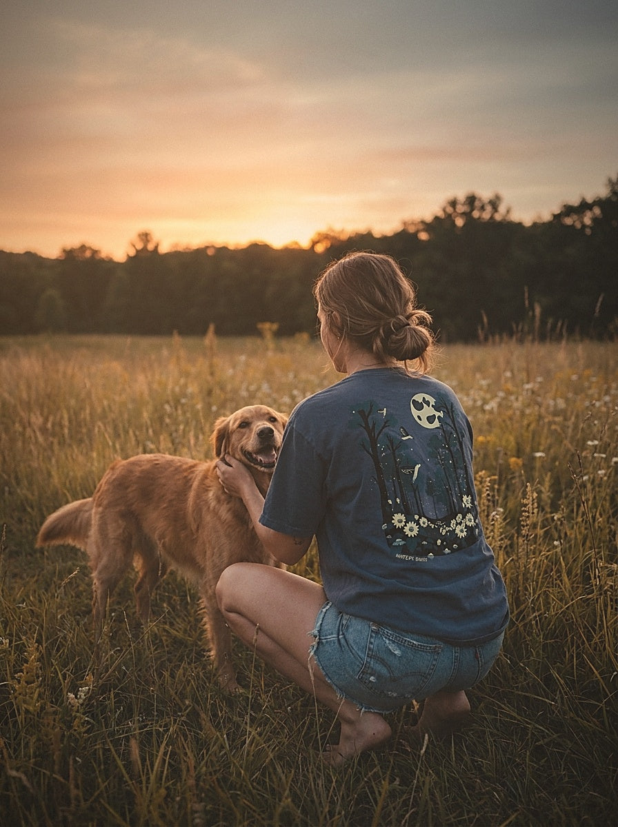 Fireflies Front Print