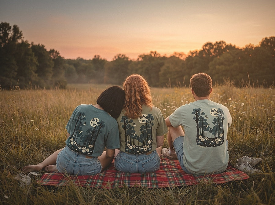 Fireflies Front Print