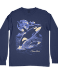 Orca Front Print Long Sleeve