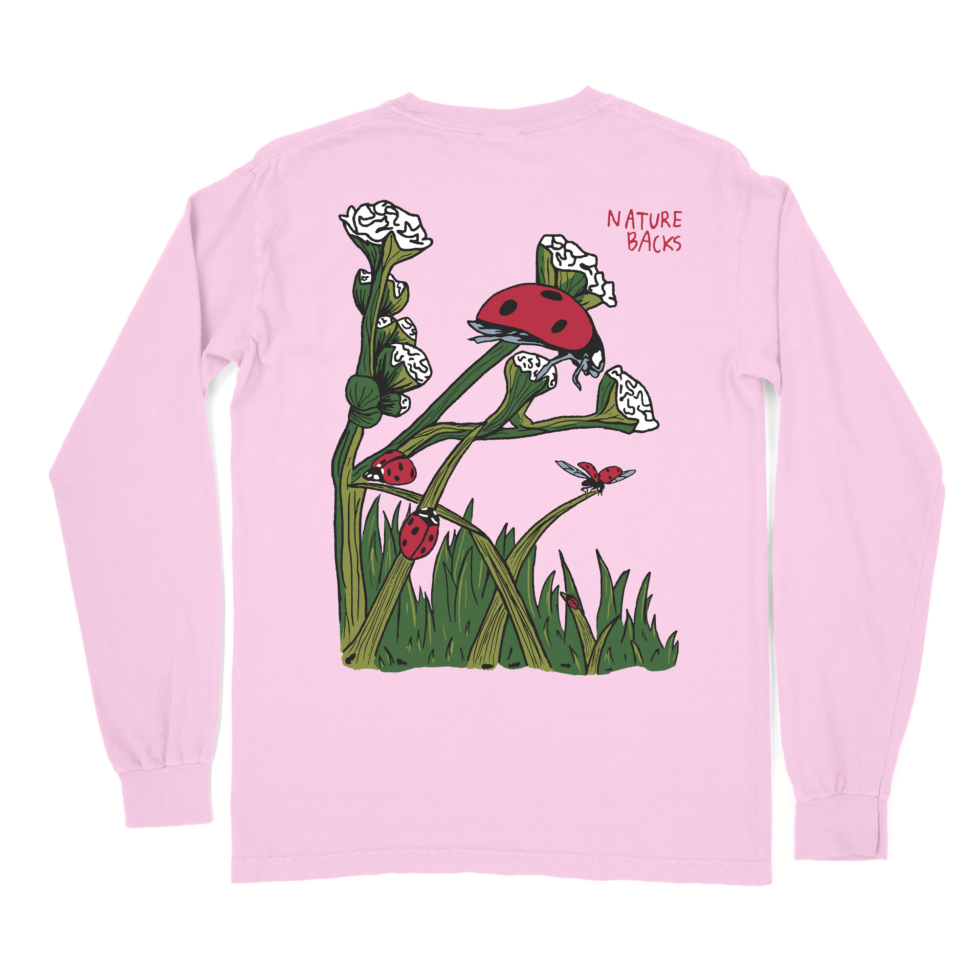 The Great Lady Bug Long Sleeve (Blossom) - Back
