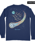 Geminids Meteor Shower Long Sleeve (Navy)