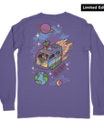 Space Trip - Comet 3I/Atlas Long Sleeve (Lavender)