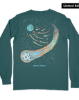 Geminids Meteor Shower Long Sleeve (Spruce)