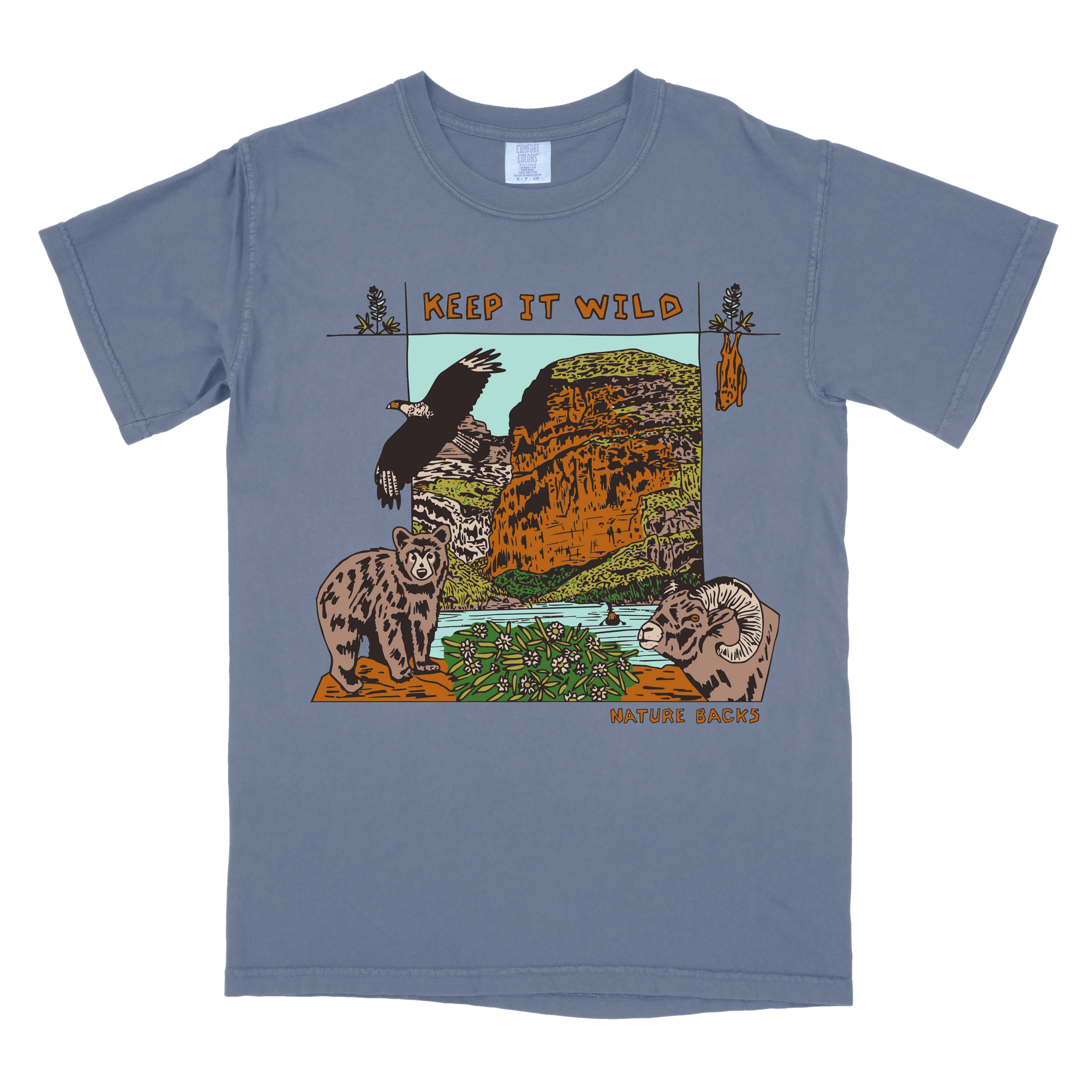 Keep It Wild Front Print