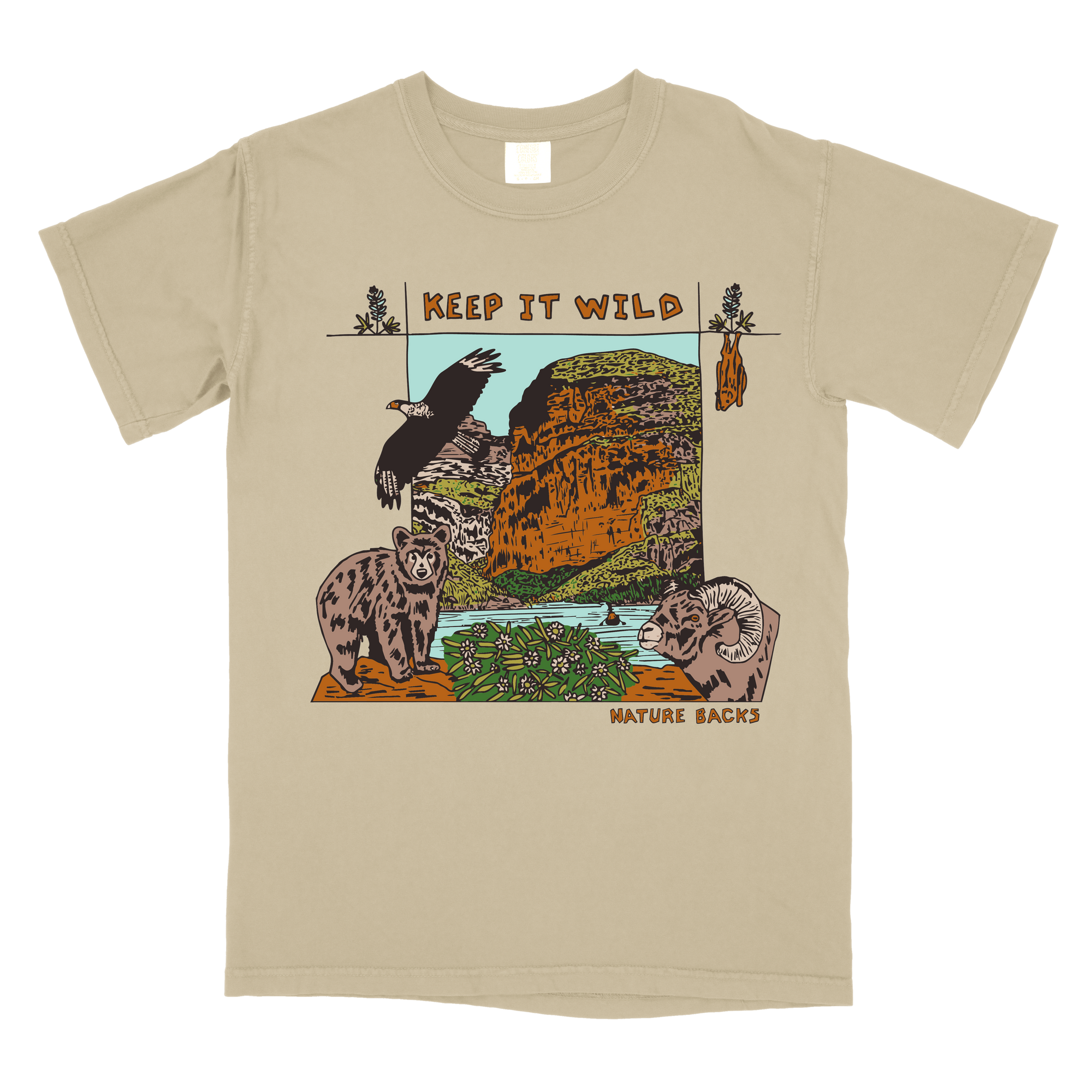 Keep It Wild Front Print