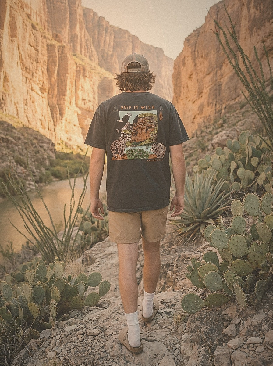Keep It Wild Front Print
