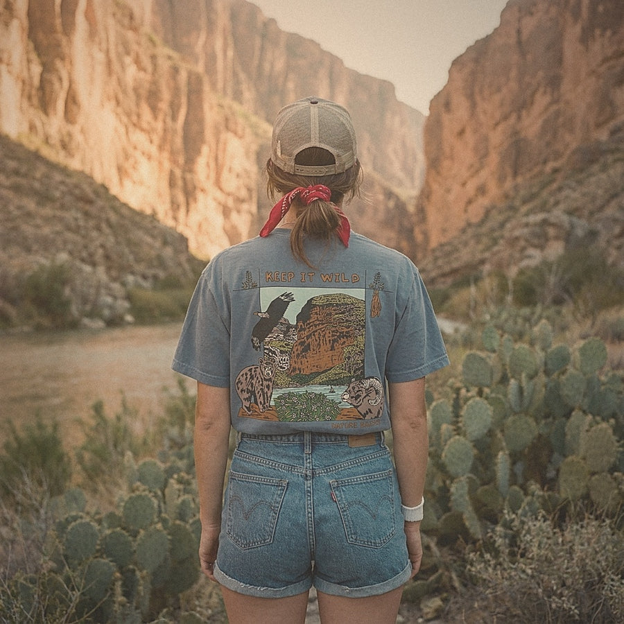 Keep It Wild Front Print