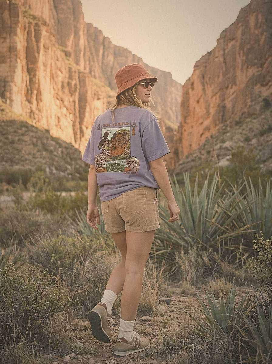 Keep It Wild Front Print