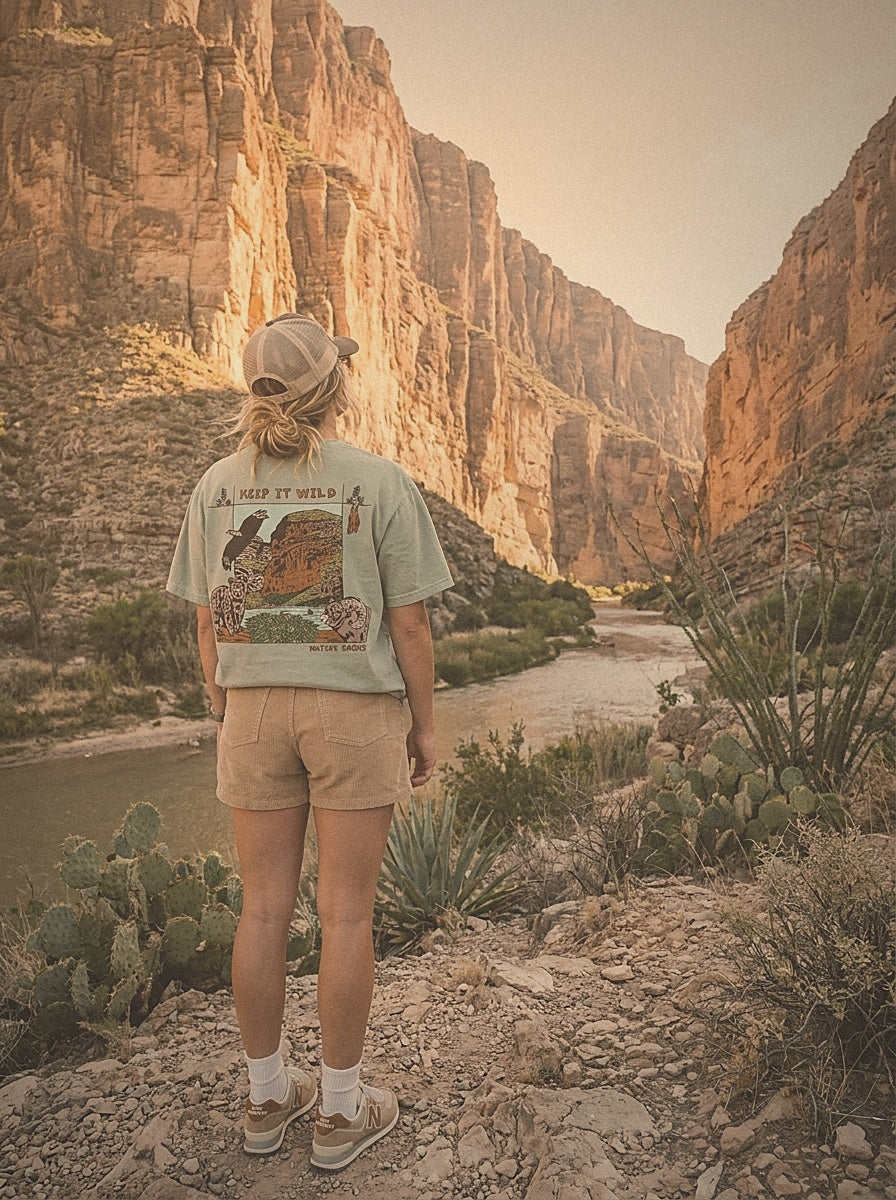 Keep It Wild Front Print