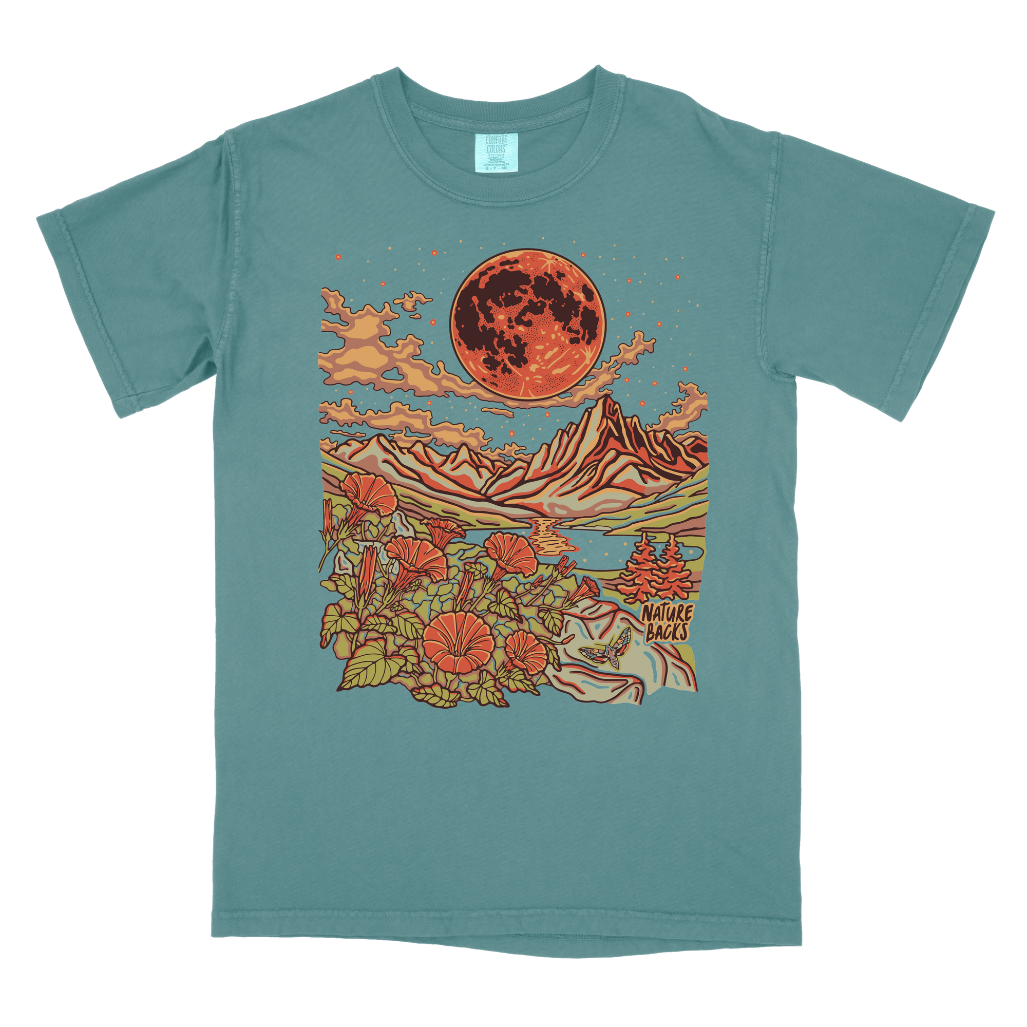 Lunar Eclipse Front Print
