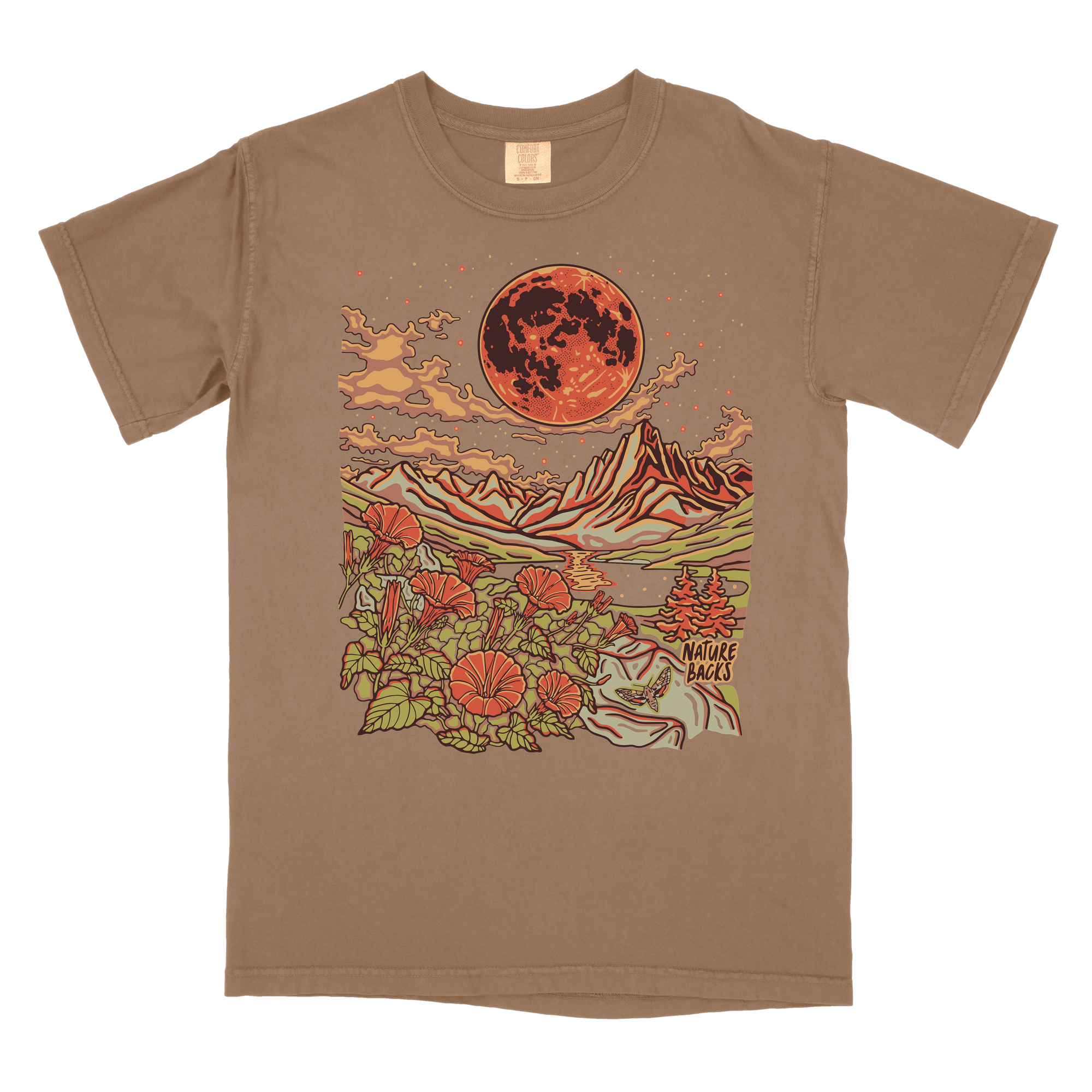 Lunar Eclipse Front Print