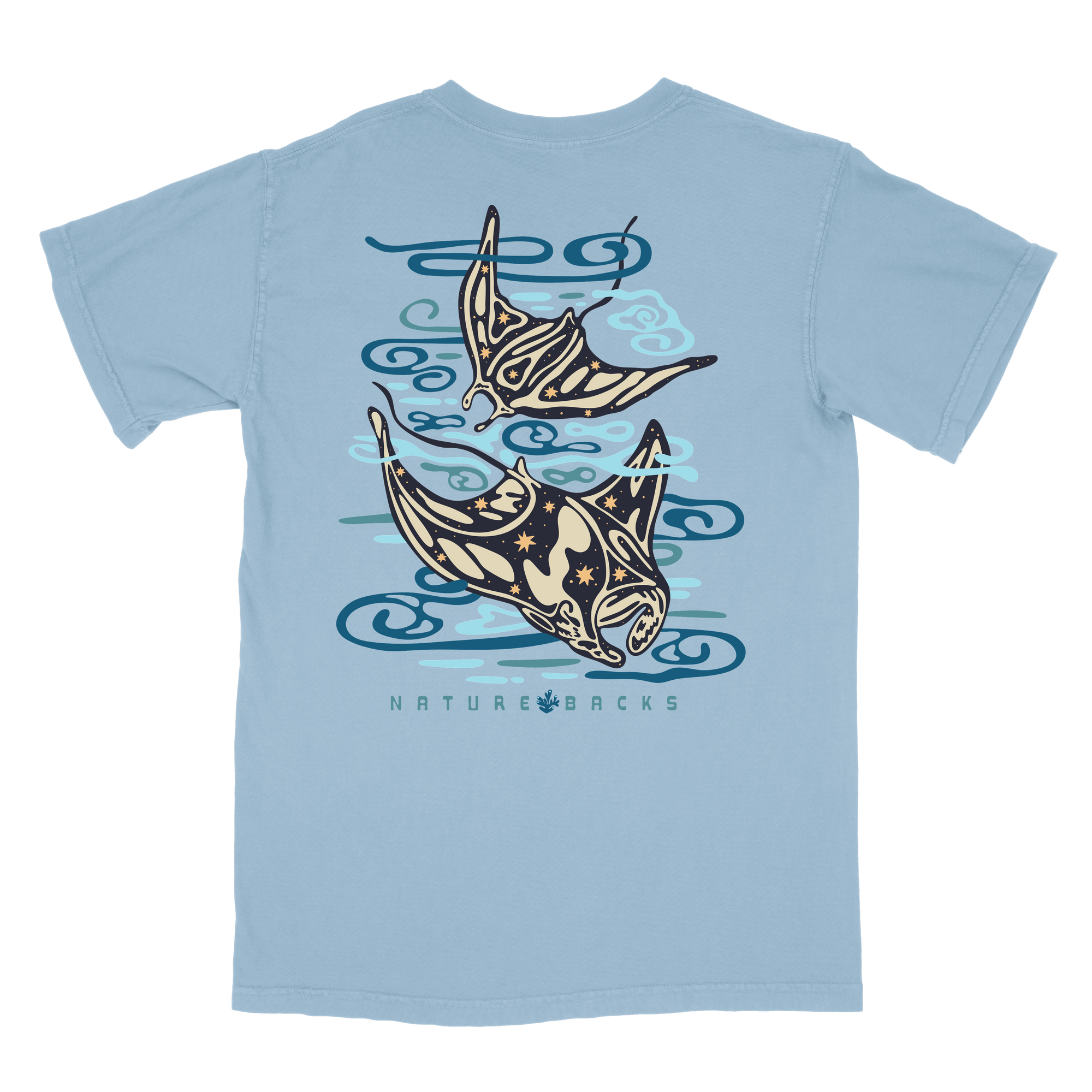 Manta Ray (Ice Blue)