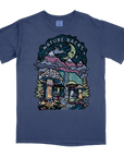 Mushroom Forest Front Print