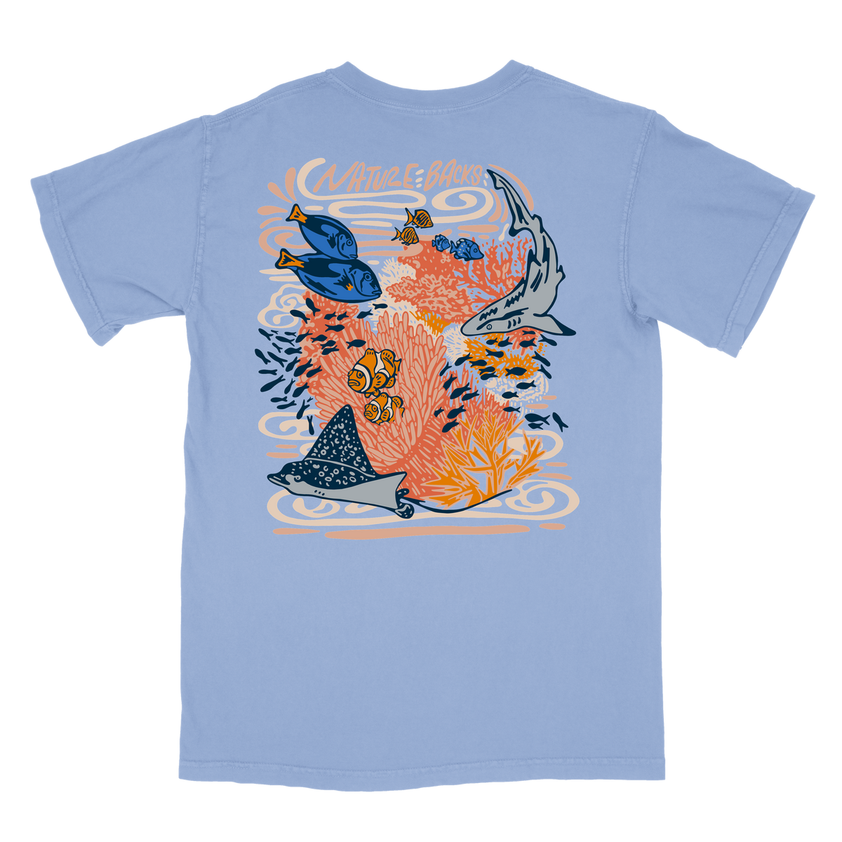 Ocean Reef (Washed Denim)